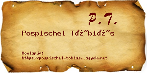 Pospischel Tóbiás névjegykártya
